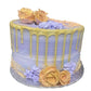 Drip Cake with Flowers