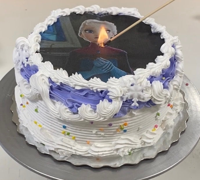 Burn Reveal Cake